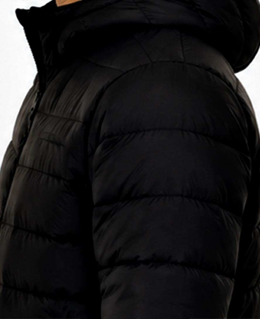 Women’s Full-Sleeve Puffer Jacket (with hood)